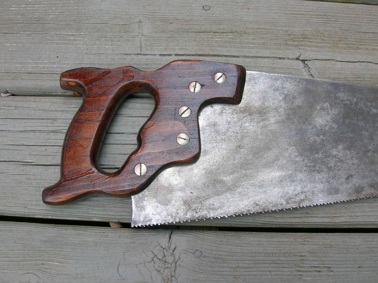 Vintage Disston D23 8 PPI Handsaw eBay