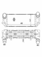 LadeluftküHler FüR BMW 5Er Gran Touring (F10,F07,F11)