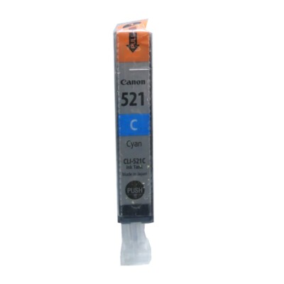 Original Canon Ink Cartridge CLI-521 Cyan for Pixma 550 870 3600 4600 4700 Blist
