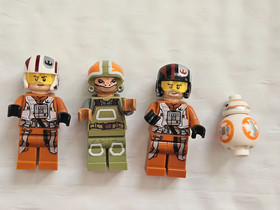 LEGO Star Wars (75102): Poe's X-Wing Fighter - NO BOX - NEW STICKERS