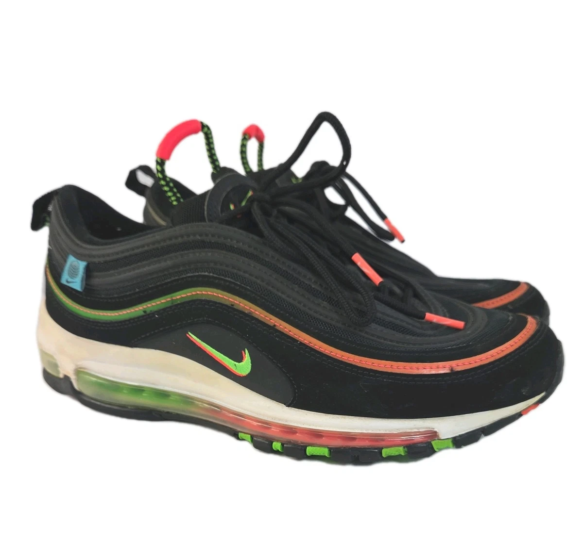 Nike Air Max 97 SE Worldwide Pack Multicolor Sneakers Men’s US 8 Nike Air Max 97 SE Running Club Photo Blue Pollen White  main image 4