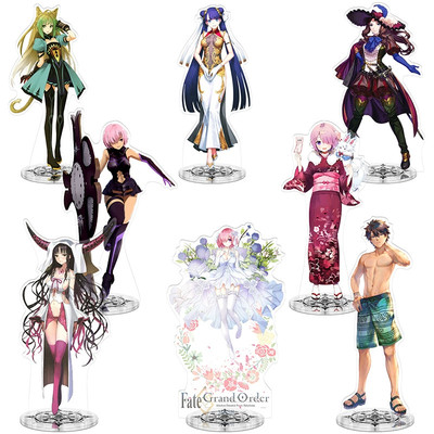 Fate Grand Order FGO Mash Cartoon Character Acrylic Stand Figure Collection