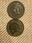 1895 & 1896 Indian Head Cents Pennies - Very Fine to Extremely Fine VF-XF Detail
