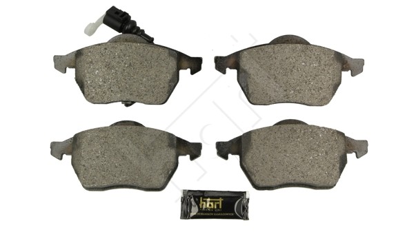Vorderachse Hart 249 002 Bremsbelagsatz, Scheibenbremse FüR Audi,Seat,Skoda,Vw-image