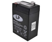 Landport Batterie Akku 6V 4,5Ah Agm Usv Ups Ersetzt 4Ah 4,5Ah 6Volt LC-R064R5P
