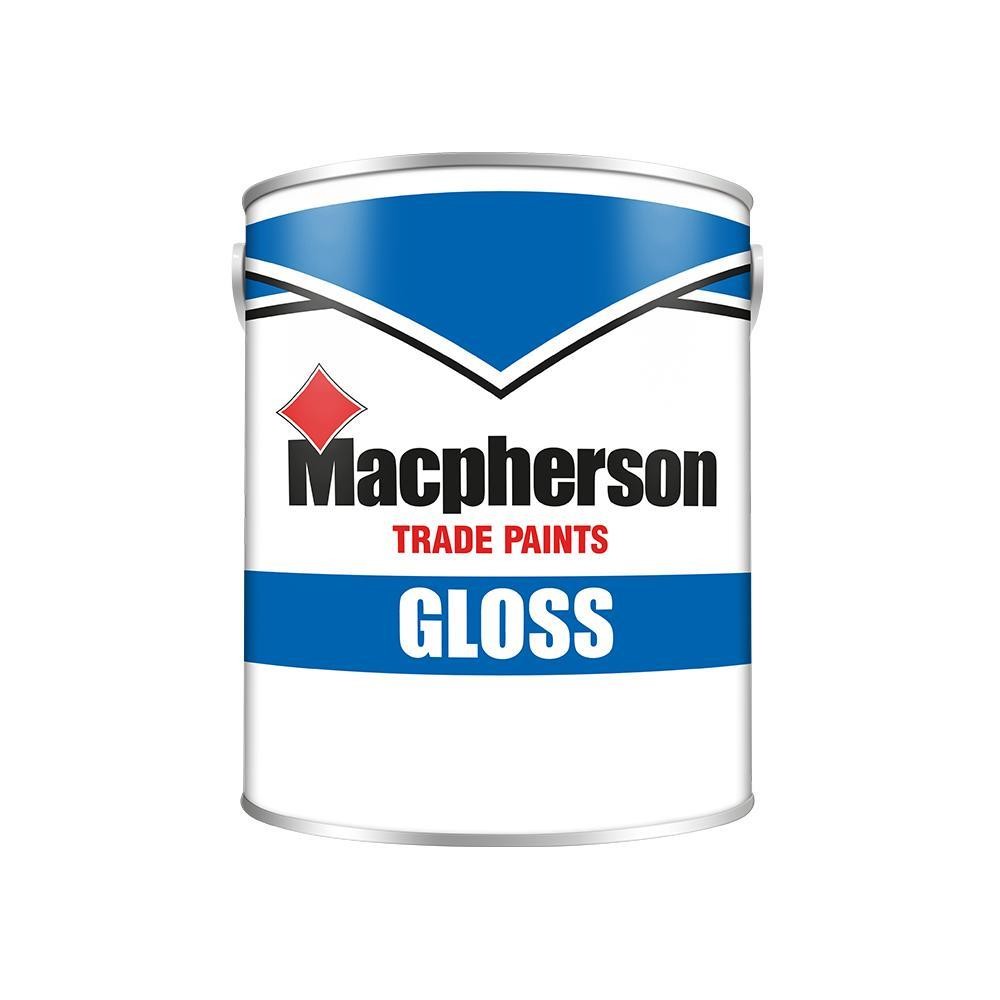 Macpherson Trade Gloss Paint Brilliant White 1L 132035 - Image 2