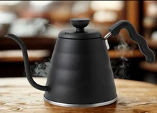V60 "Buono" Gooseneck Drip Kettle 1200ml  Matte Black Pour Over Coffee New Trend