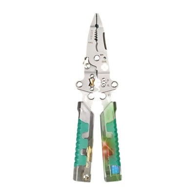 DIY -Portable Multi-Functional Fold Wire Stripper Scissor With Electrical Test