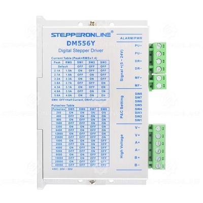 STEPPERONLINE DM556Y Schrittmotor Treiber Driver Nema 23/24 1.7-5.6A DC20V-50V