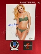 Hayden Panettiere autographed signed 8x10 photo model pose Beckett COA