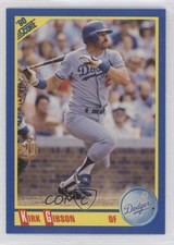 1990 Score Kirk Gibson #487 0f3j