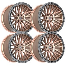 Set-4 Vortek Vrt-608 20x10 6x135 -12mm Bronze Black Wheels Rims 20 Inch Set-4 Vortek Vrt-608 20x10 6x135 -12mm Bronze Black Wheels Rims 20 Inch