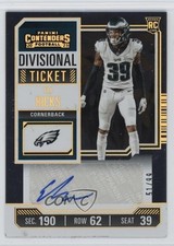 2023 Panini Contenders Rookie Divisional Ticket 51/99 Eli Ricks #233 Auto 1j4c