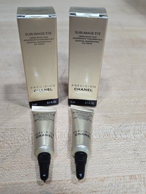 2x Chanel Sublimage Le Serum Yeux Eye Concentrate 3ml / 0.1oz each NIB Travel