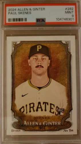 2024 Topps Allen & Ginter #282 Paul Skenes PSA 9