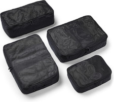 Packing Cells - 4 Set Packing Cubes Luggage Organizer Bags (S, M, 2 X L), Must-H
