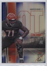 2024 Signature Class Rookies Chrome Variations Indigo 68/175 Amarius Mims 19c6