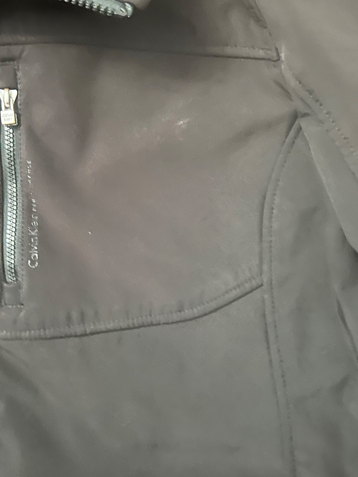 Calvin Klein performance solid black jacket size … - image 3