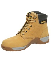 Dewalt Safety Work Boots - Builder Honey Tan - Steel Toe - Lightweight - SB SRA