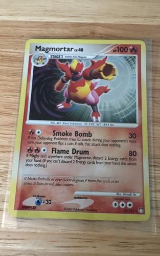 Magmortar 12/123 Mysterious Treasures Holo