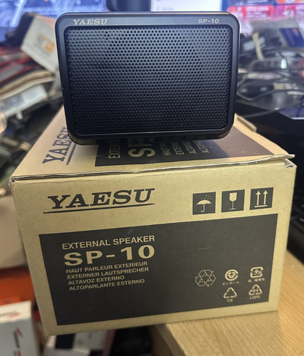 Yaesu SP10 External Speaker in Box - Black (for Yaesu FT991 and 991A) EXCELLENT