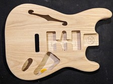 ST Guitar Body, Thinline, Ash, MADE IN USA - #2-1206