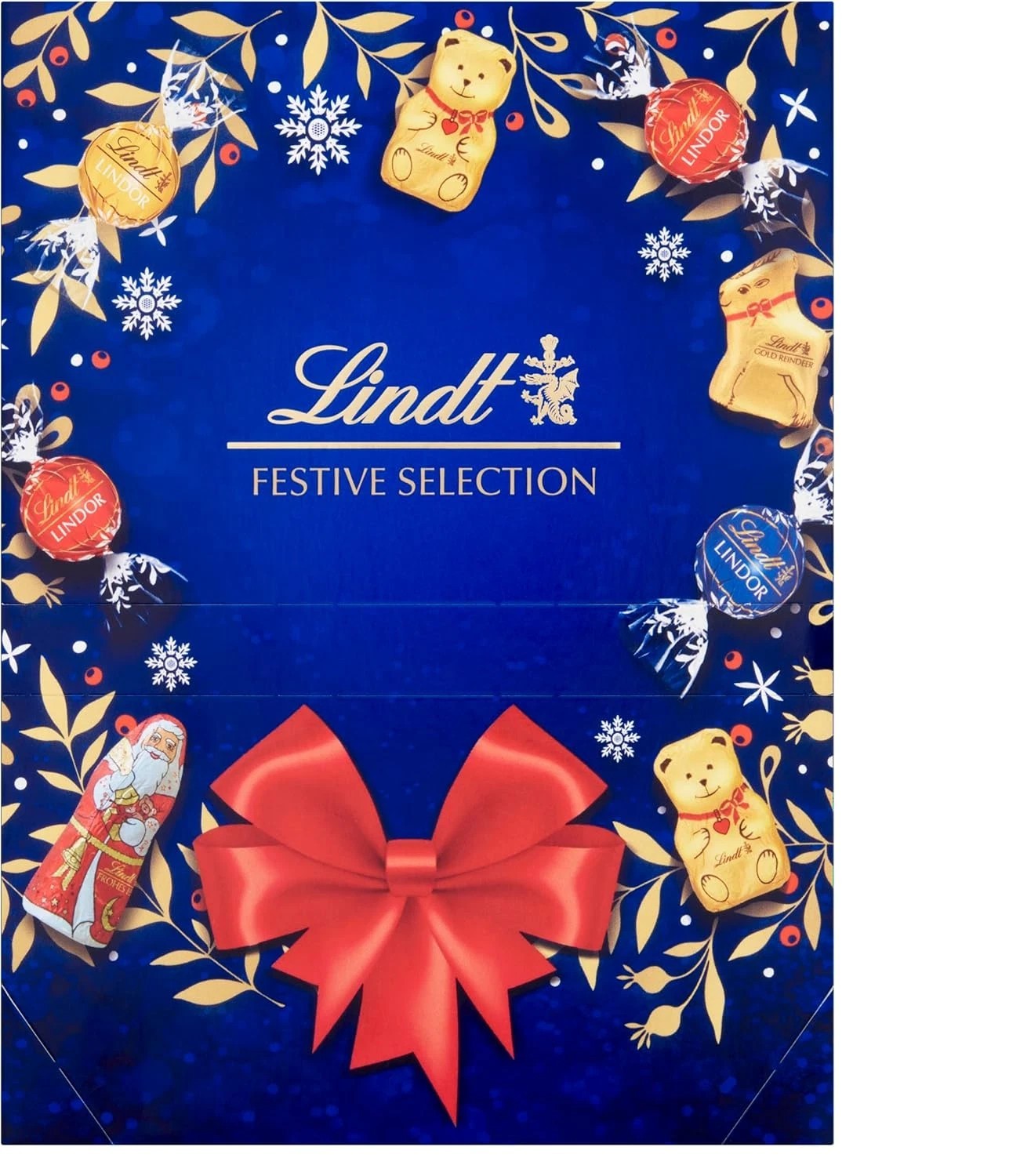 Lindt Festive Selection Christmas Sharing Gift Box – Large 690G -Festive Treat