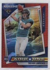 2021 Panini Rookies & Stars Airborne Red Hyper Prizm Trevor Lawrence #AB-16 1b9
