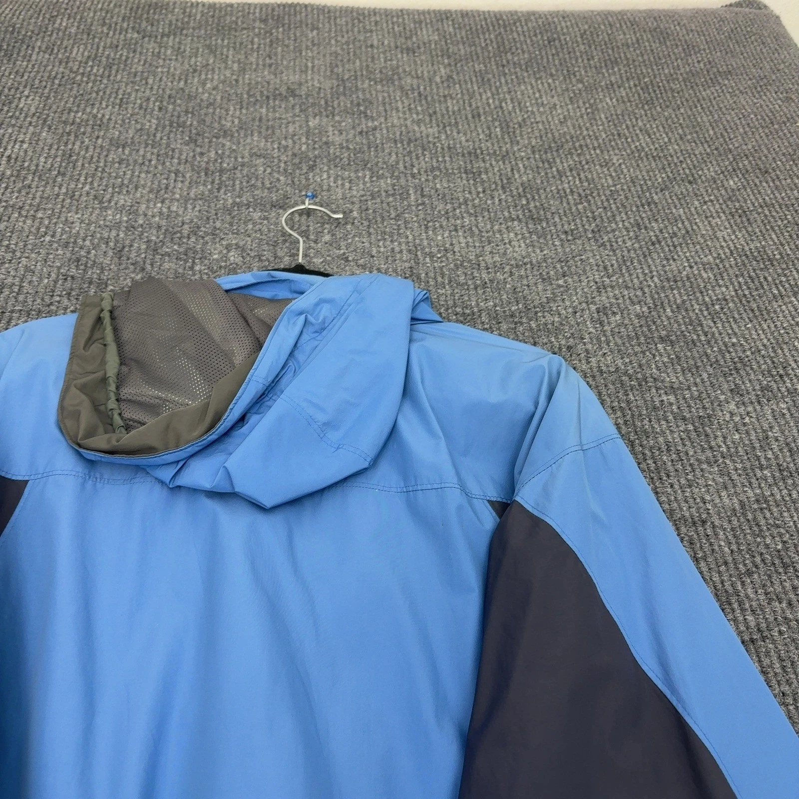 Columbia Jacket Mens XL Blue Polyester Titanium Windstopper Hooded Gorpcore image 10