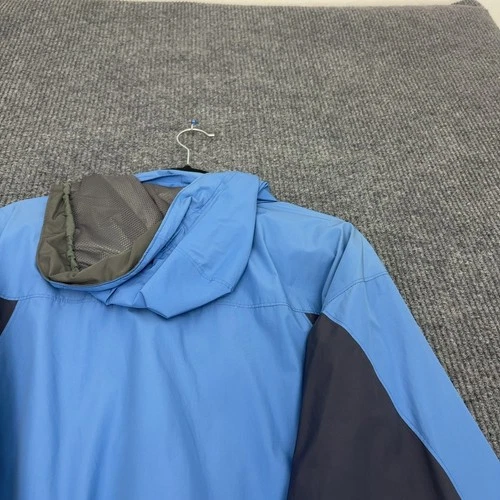 Columbia Jacket Mens XL Blue Polyester Titanium Windstopper Hooded Gorpcore image 10