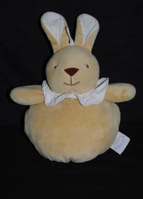 🍀Peluche Doudou Lapin Beige NOUKIES Boule Musical Ancien Modèle Vintage TBE - Photo 1/2