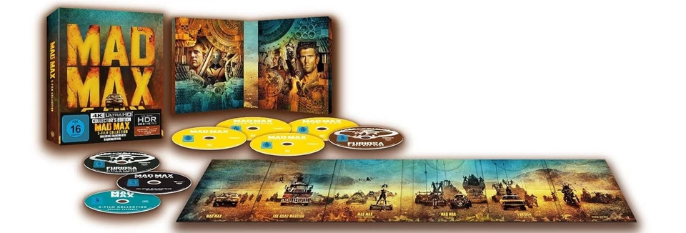 Mad Max 5 Film Ultimate Collectors Edition 4K Blu Ray Box NEU & OVP - Bild 1 von 1