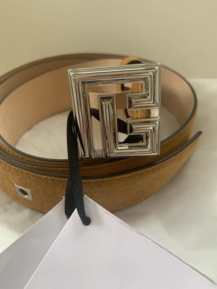 BNWT!  Balmain X H&M Gold and Suede Women\'s Belt Balmain | Accessories | Sold Balmain X Hm Belt | Poshmark main image 4