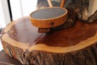 Custom Made Sycamore  Wood Turkey Pot  Call with Two Round Tip  Rod  Strikers — photo 7