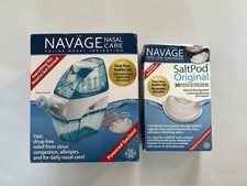 NEW Set of Navage Nasal Care Saline Nasal Irrigation System  Salt Pods SEALED