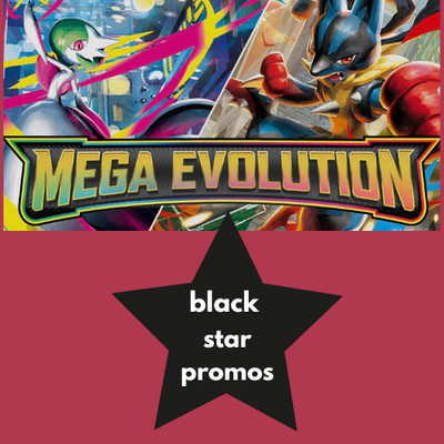 Pokemon Mega Evolution Black Star Promos