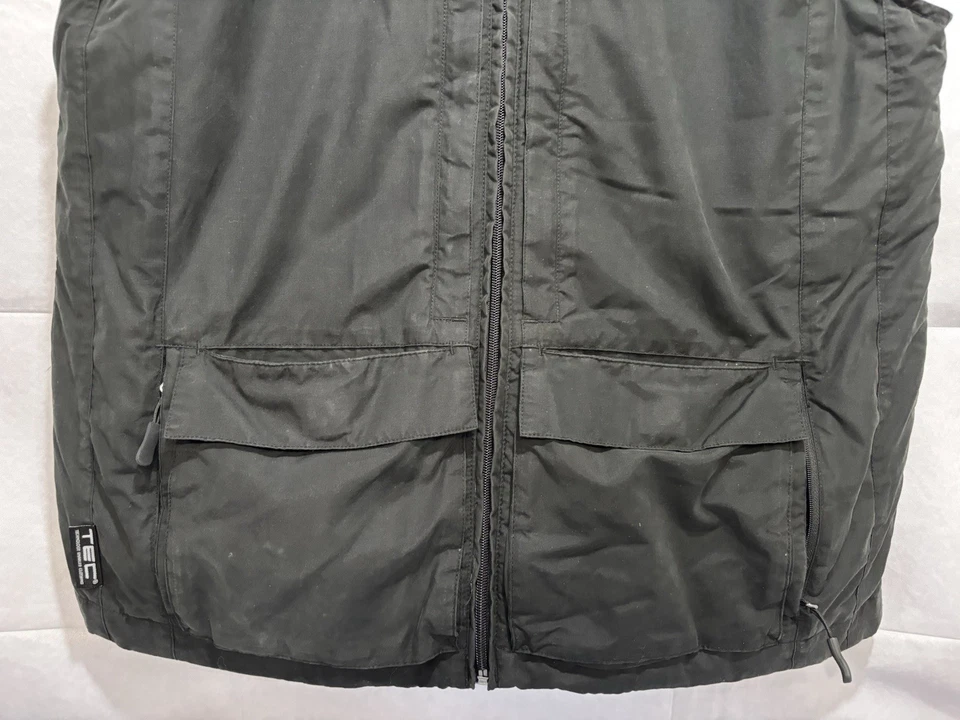 ScotteVest Quest Vest Zipper Utility Cargo Excellent Condition Mens Medium Black - Image 3 of 4