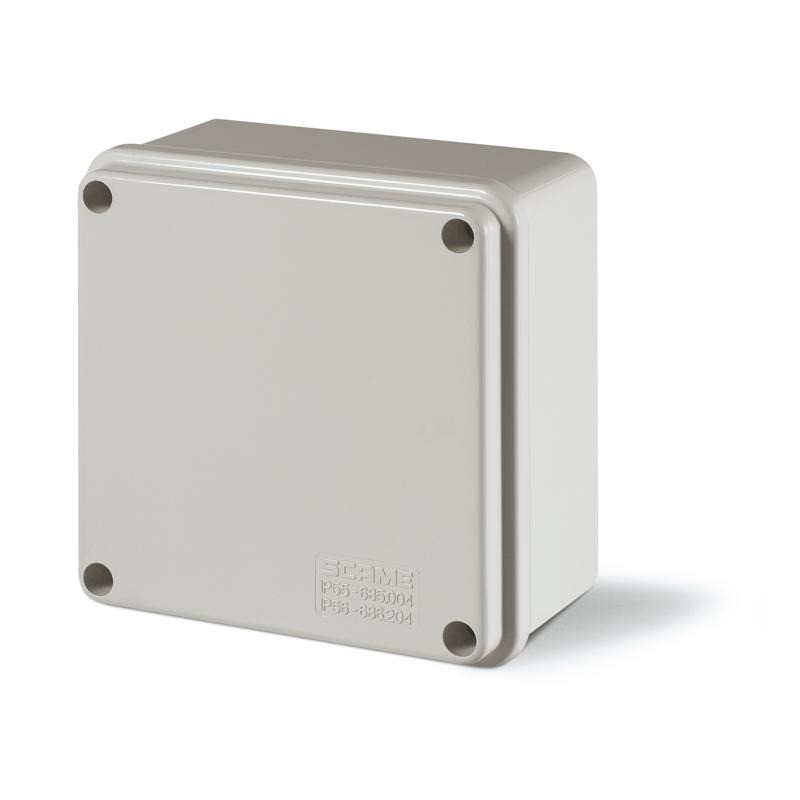 Scame Grau Abzweigdose, Kunststoff-Box 100X100x60mm Ip56 - Bild 2