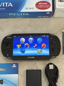 Sony PS Vita PCH-1000 Complete In Box - Black 32GB Excellent Condition