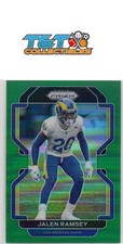 Jalen Ramsey 2021 Panini Prizm Green #71 Los Angeles Rams 25a
