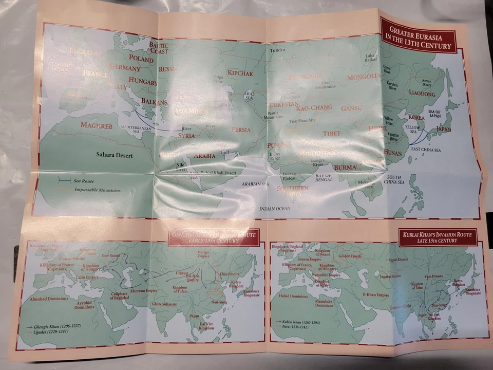 Genghis Khan II Sega Genesis Poster Only - Image 2 of 3