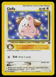 Cleffa #31 WOTC Black Star Promo
