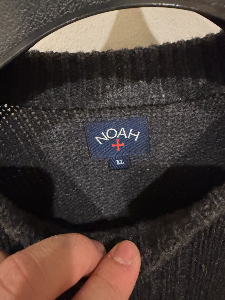 🔥 Noah Fisherman Sweater Wool Grey XL | eBay