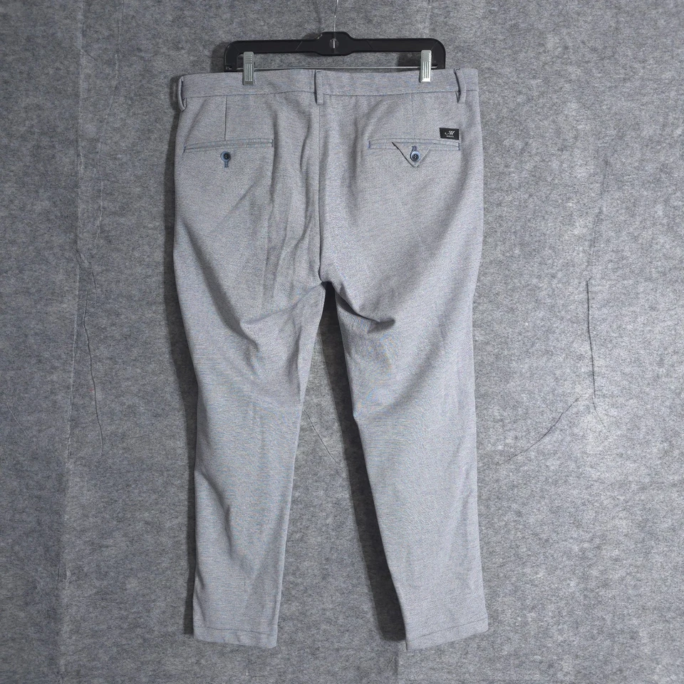 Pantalones chinos Mason's Forte Dei Marmi tostados para hombre calce ajustado elásticos talla 52 EE. UU. 38 gris Foto 2 de 4
