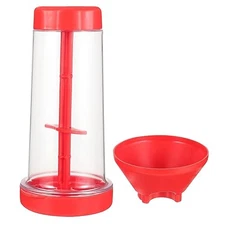 Flour Sieve mixer manual handheld whisk bakery flour strainer plastic kitchen 