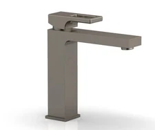 Phylrich Mix Single Hole Bathroom Faucet Ring Handle 280-07/15A In Pewter Finish