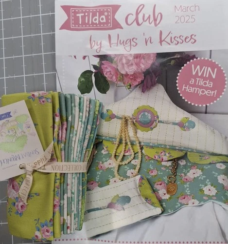Tilda Club Classic Issue 63 March25 Quilting Sewing Craft Pattern Kit