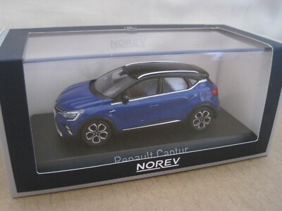 NOREV 2020 RENAULT Captur in Blue With Black Roof 1 43 Model Car