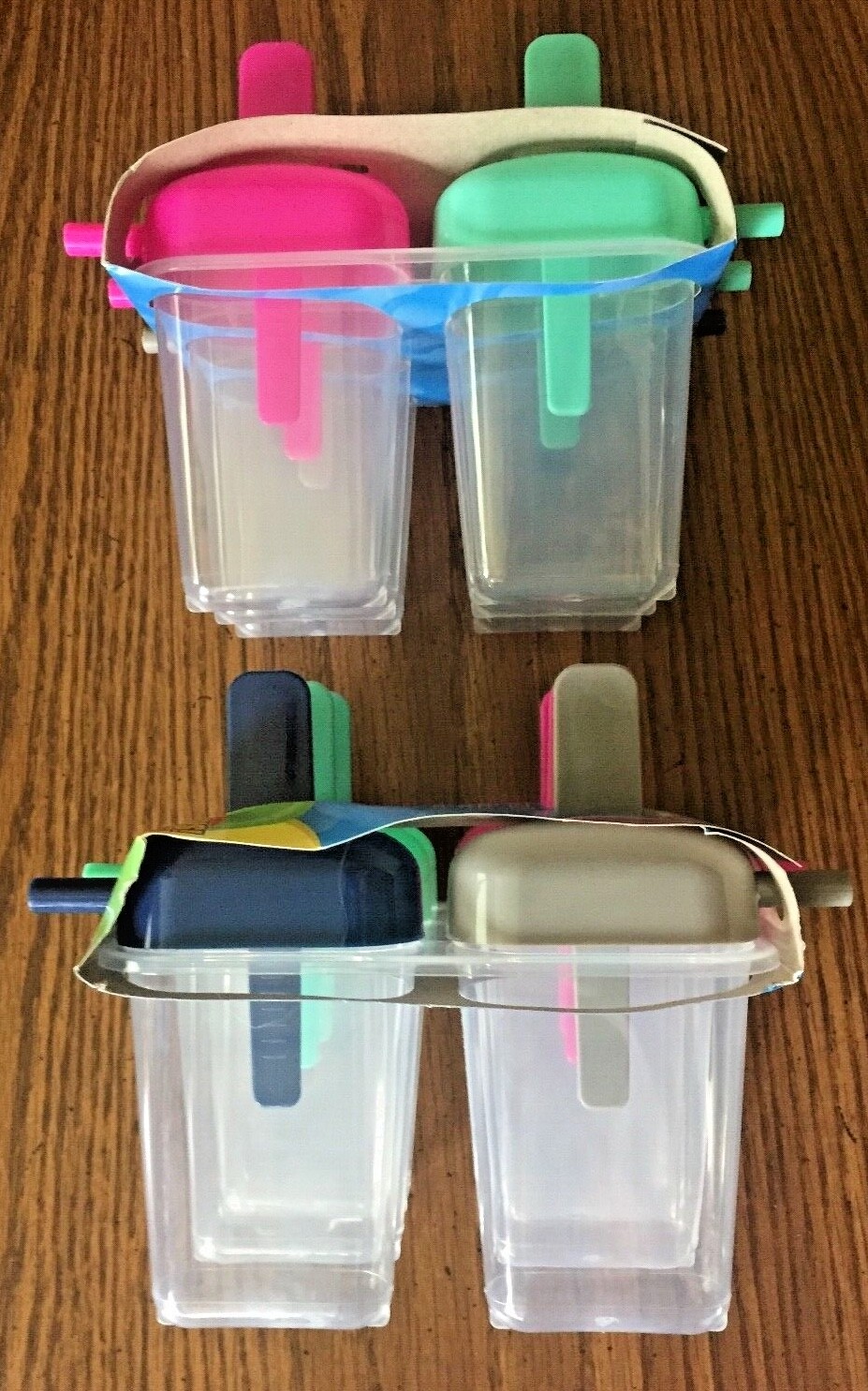 12 ICE POP MOLDS POPSICLE MAKER FROZEN TREATS DISHWASHER SAFE W/ STICKS & COLORS eBay