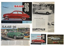 1960s Lot 5 Saab 96 Sales Brochures Features Specifications Technical Jetcraft